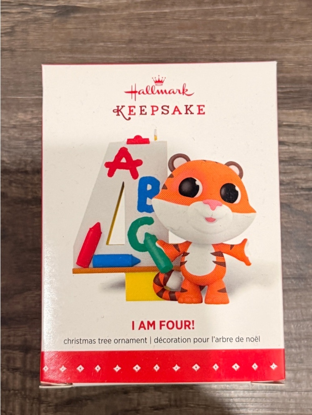 Hallmark Keepsake Ornament Undated I Am Four! NIB